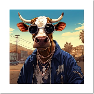 Cow Posters and Art